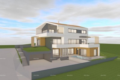 Prodaja- dvije građevinske parcele na lijepoj lokaciji u neposrednoj blizni centra, Krnica!