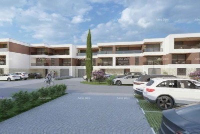 Verkauf - Wohnung in Neubau mit Garage, Parkplatz und Abstellraum, Pula!