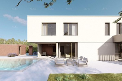Prodaja samostojećih vila s bazenom u luksuznom, stambenom projektu, Labin! Vila E