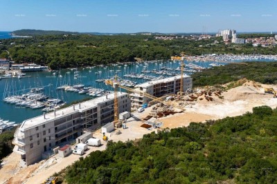 Verkauf moderner Wohnungen in einem exklusiven Gebäude mit Blick auf die Marina, Pula!