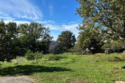Buzet. Gradbeno zemljišče, 980 m2. Naseljeni del kraja.