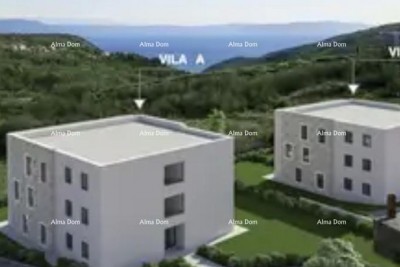 Prekrasni trosobni stan, Labin.
