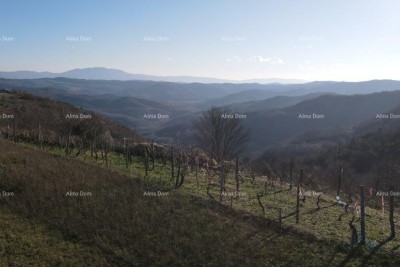 KAŠČERGA – Attraktives Baugrundstück von 1665 m2 mit Blick auf die Učka