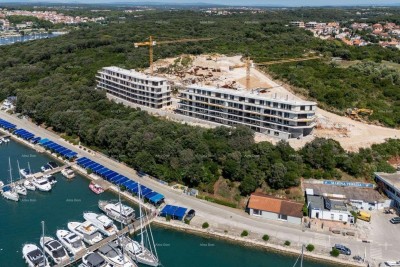 Prodaja modernih stanova u ekskluzivnoj zgradi sa pogledom na Marinu, Pula!