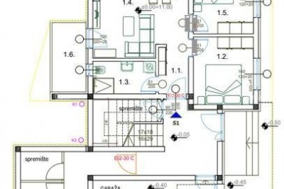 Verkauf - Wohnung in Neubau mit Parkplatz - Gebäude mit nur 4 Wohnungen, Pula! S1
