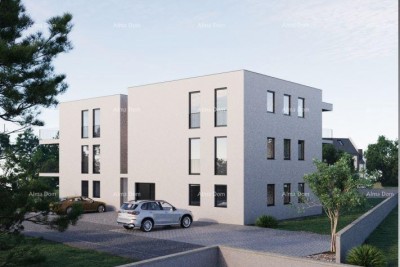 Stanovanje S3 v 1. nadstropju novogradnje v Kanfanarju