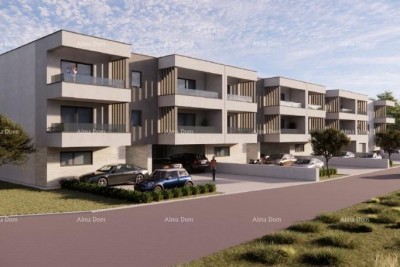 ŠTINJAN – NEUBAU IN DER NÄHE DES MEERES UND DER STADT. Wohnung C Gebäude C