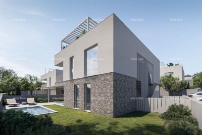 Prodaja apartmana u novogradnji s pogledom na more, 5 minuta od plaže, Umag!