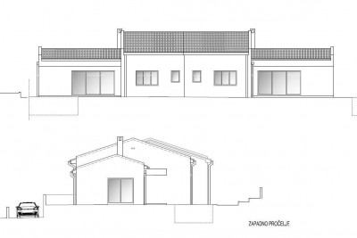 Prodaja moderne dupleks vile s bazenom, Kožljani, Barban!