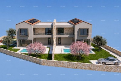 GRADBENIŠKO ZEMLJIŠČE V ŠIŠANU – 917 m², PROJEKTI ZA DVE HIŠI
