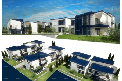 Moderne Wohnung im Block D, in der Nähe von Umag!