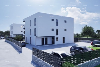 Zu verkaufen – moderne, neue Wohnungen in Peroj mit Meerblick und 2 Parkplätzen.