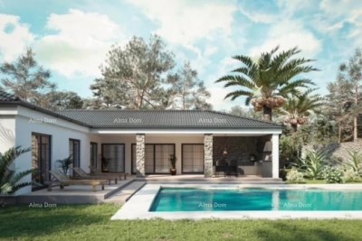 PRODAJE SE GRAĐEVINSKO ZEMLJIŠTE S PROJEKTOM – Barban (1.010 m²)