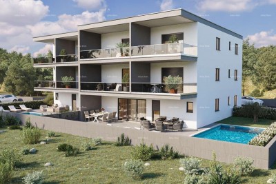 Novigrad – Novogradnja, stan 78 m² s terasom od 13 m².