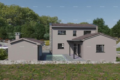 Vodnjan, Umgebung – moderne Villa mit Pool im Bau
