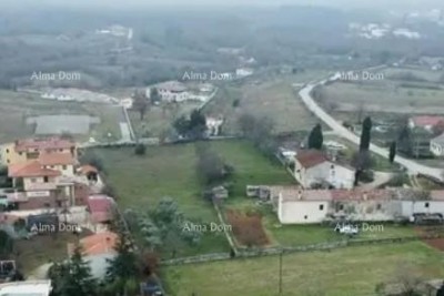 Odlično gradevinsko zemljište, u blizini Vodnjana u pravcu Juršića.
