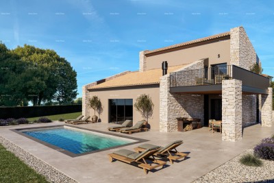 MODERNE HAUS KANFANAR – 247 m², ROH-BAU PHASE
