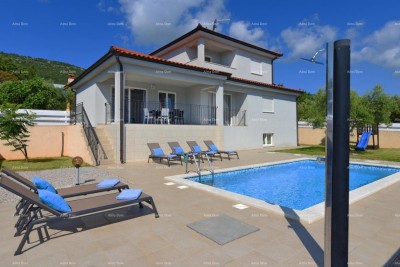 Raša – Villa mit privatem Pool und Garten
