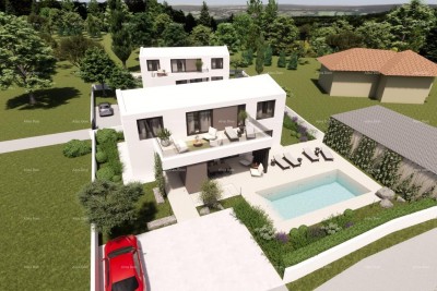 Prodaja zemljišta s  građevinskom dozvolom i projektom, okolica Vodnjana!