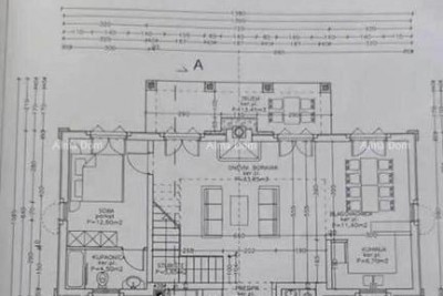 Prodaja građevinskog zemljišta sa građevinskom dozvolom i projektom, Pula!  Valtura.