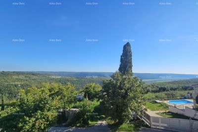 Istarska kamena hiša s pogledom na morje – Buja